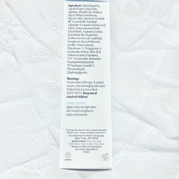 ROC BARRIER RENEW PM MOISTURIZER BNIB! - Picture 6 of 14